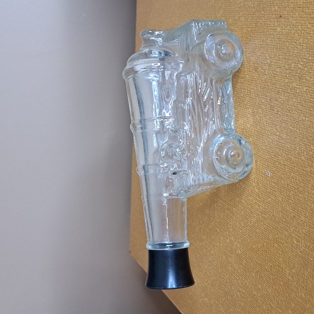 Vintage Avon glass Canon bottle
